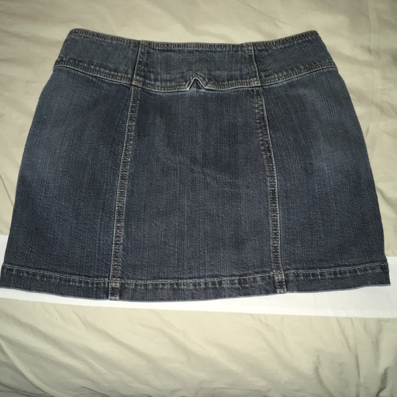 GAP DENIM MINI SKIRT with SNAPS - Picture 2 of 5